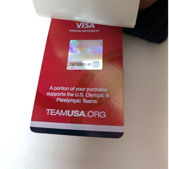 USA Official Olympics Paralymics Team USA Mittens GO Navy Blue Paris 2024 - Picture 7 of 8